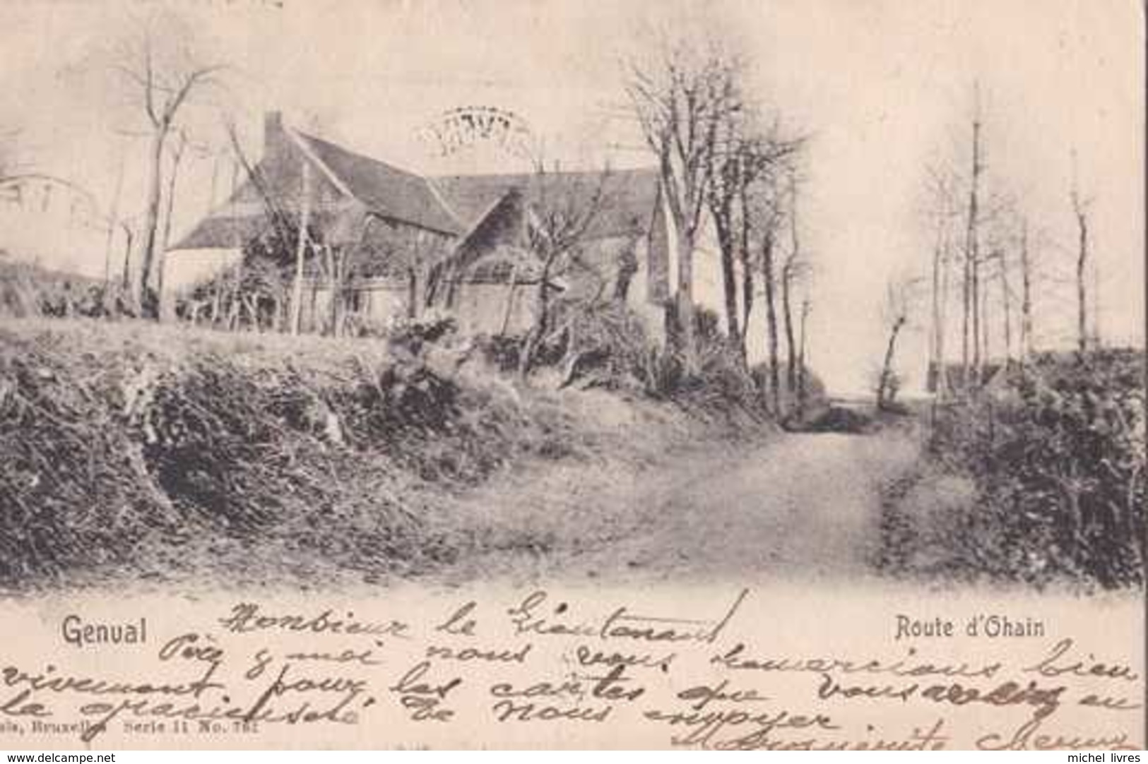 Genval - Route D'Ohain - Circulé En 1905 - Dos Non Séparé - TBE - Rixensart - Rixensart