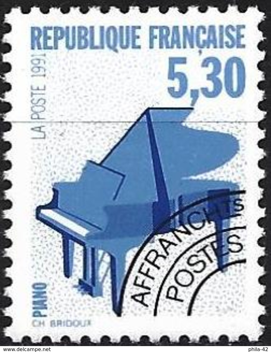 France 1992 - Mi 2880A - YT Po222 ( Musical Instruments : Piano ) MNH** - 1989-2008