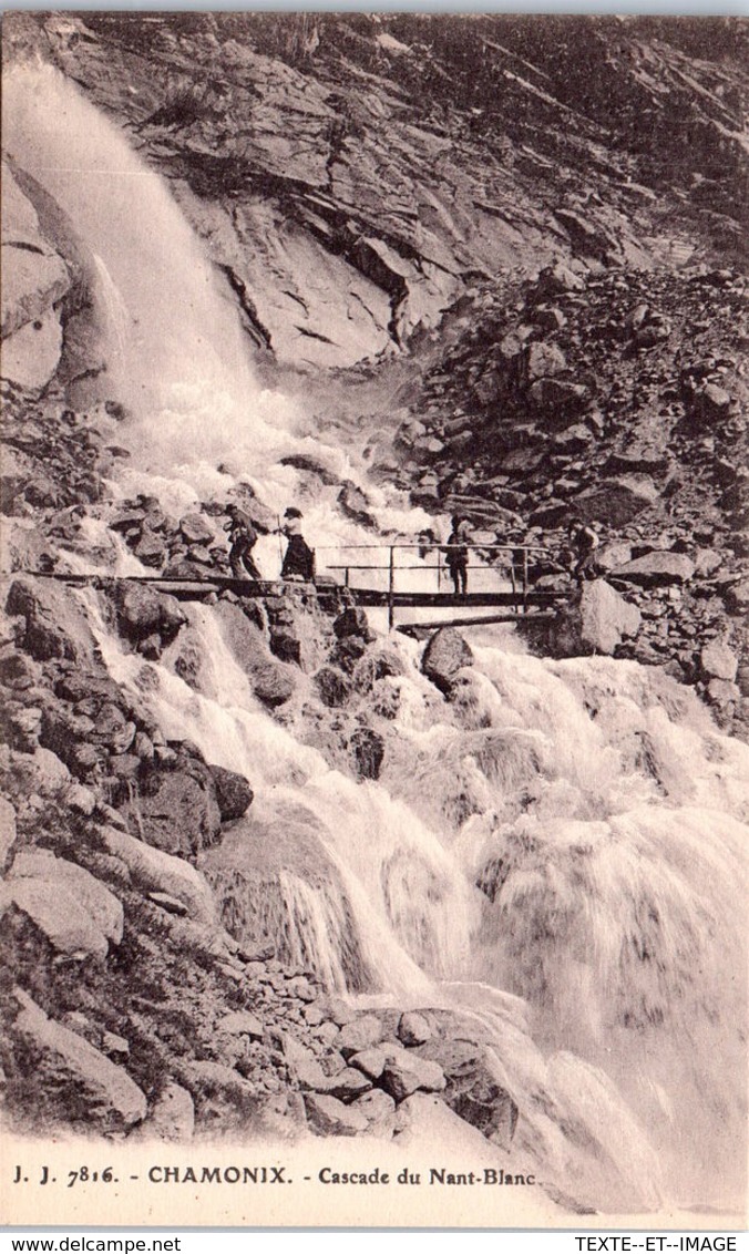 74 CHAMONIX - Cascade Du Nant Blanc - Chamonix-Mont-Blanc