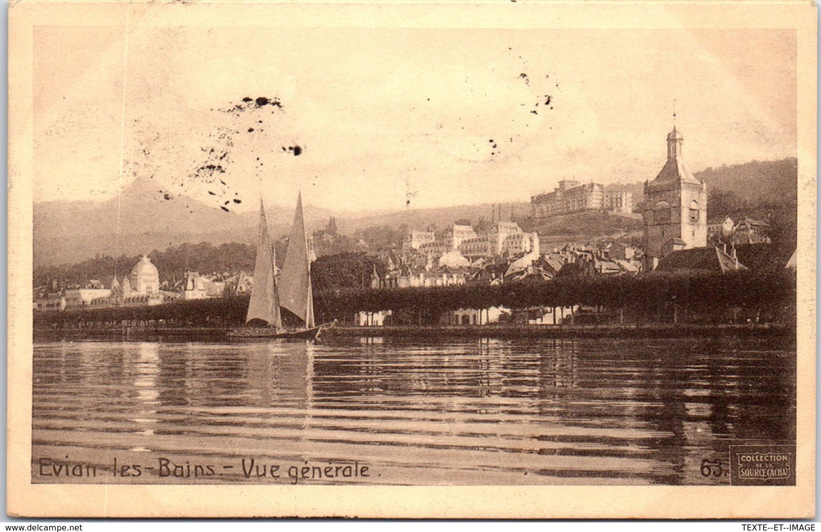 74 EVIAN LES BAINS - Vue Générale - Evian-les-Bains