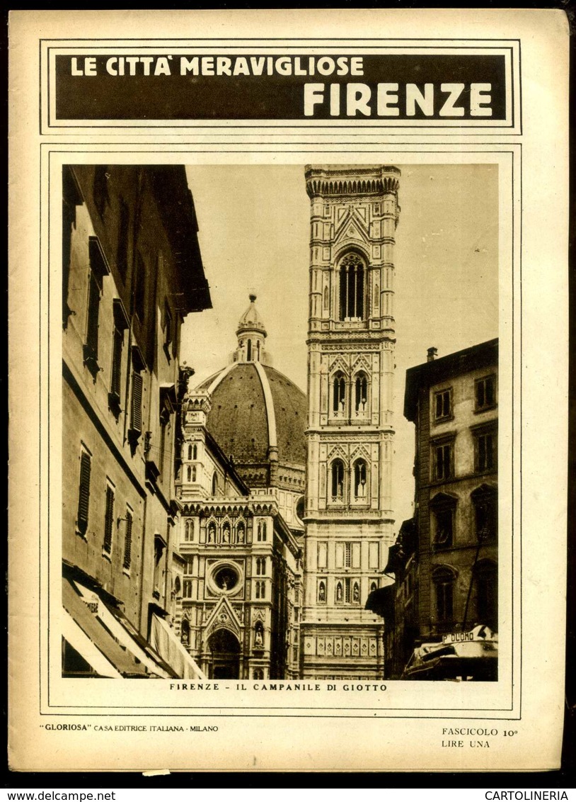 Le Città Meravigliose Firenze - Vor 1900