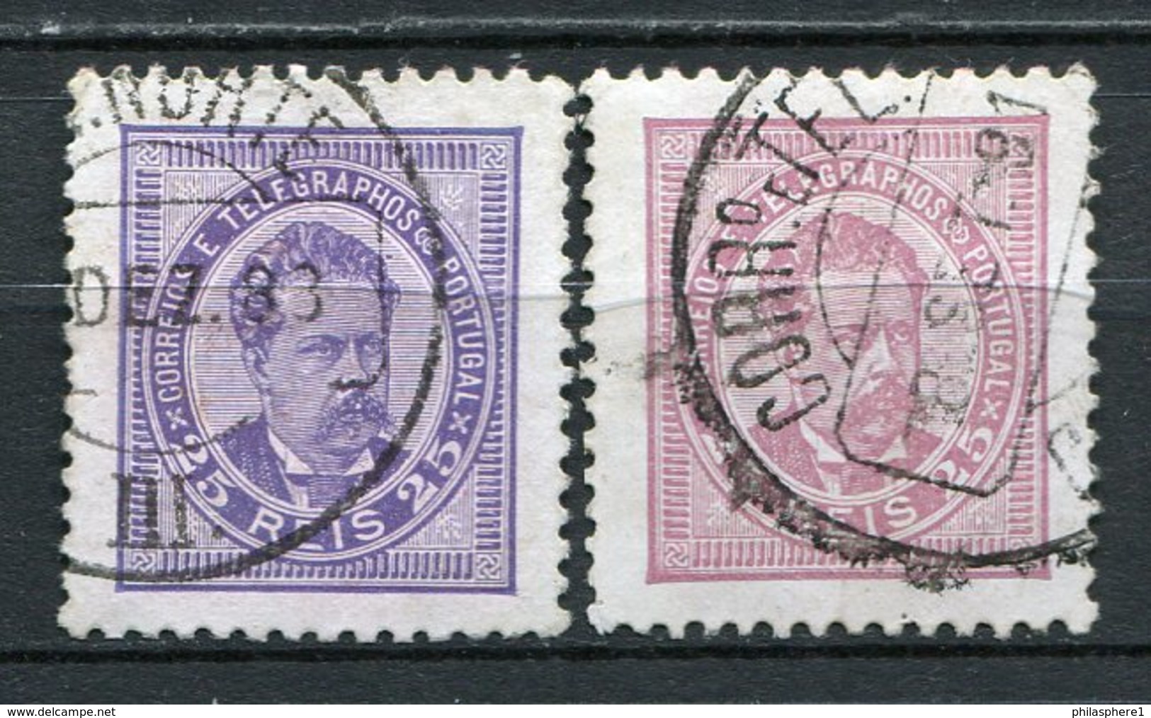 Portugal Nr.63 A + B          O  Used           (846) - Gebraucht