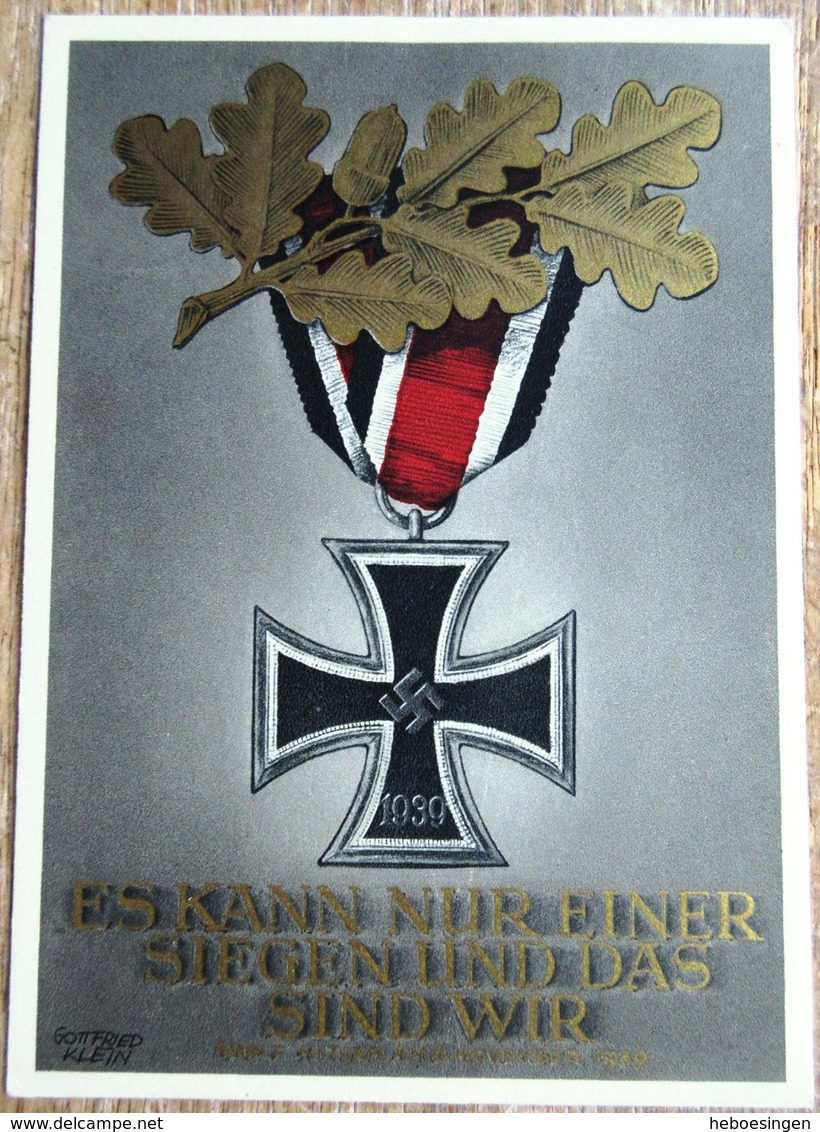 DR Ganzsache 6 + 19 Pfg. Eisernes Kreuz 8. November 1939 Ungebraucht - Sonstige & Ohne Zuordnung