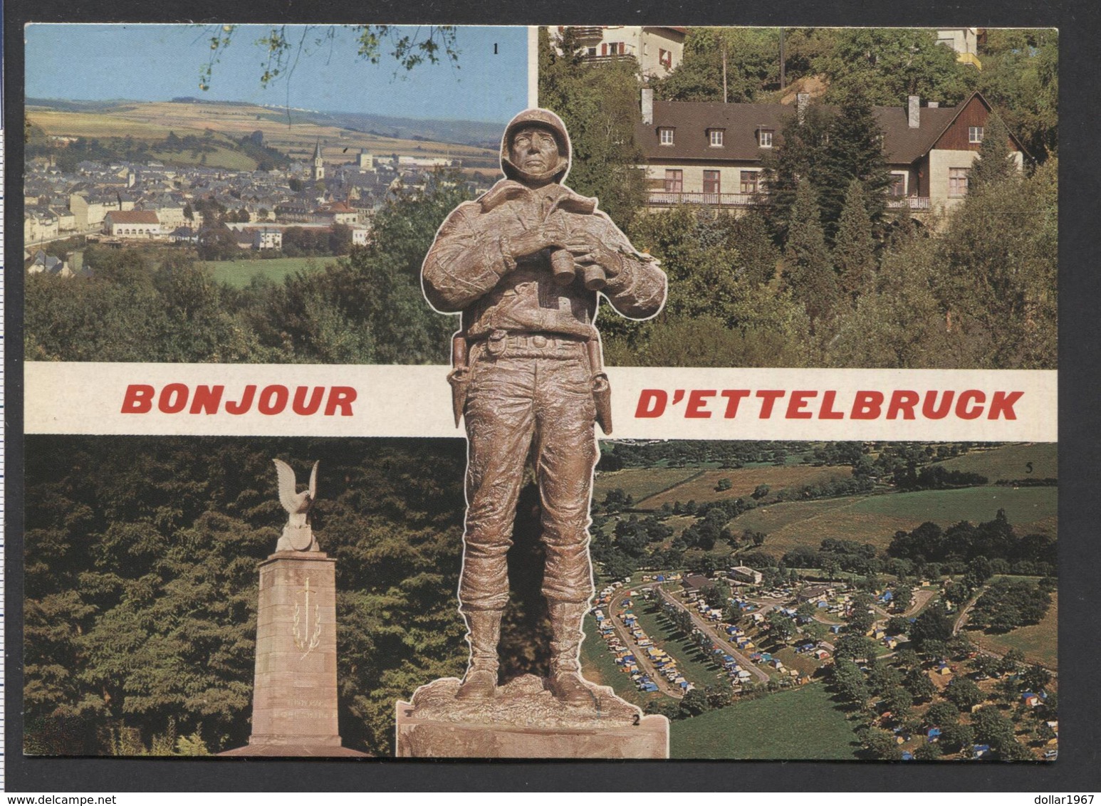 Ettelbruck ,Bonjour D'Ettelbruck  Gemeente Luxemburgse Kanton Diekirch.- See The 2 Scans For Condition. ( Originalscan ) - Ettelbruck