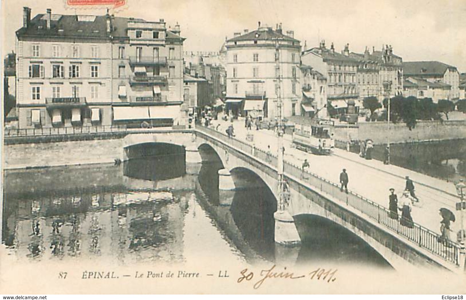 88 Epinal - Le Pont De Pierre      K 585 - Epinal