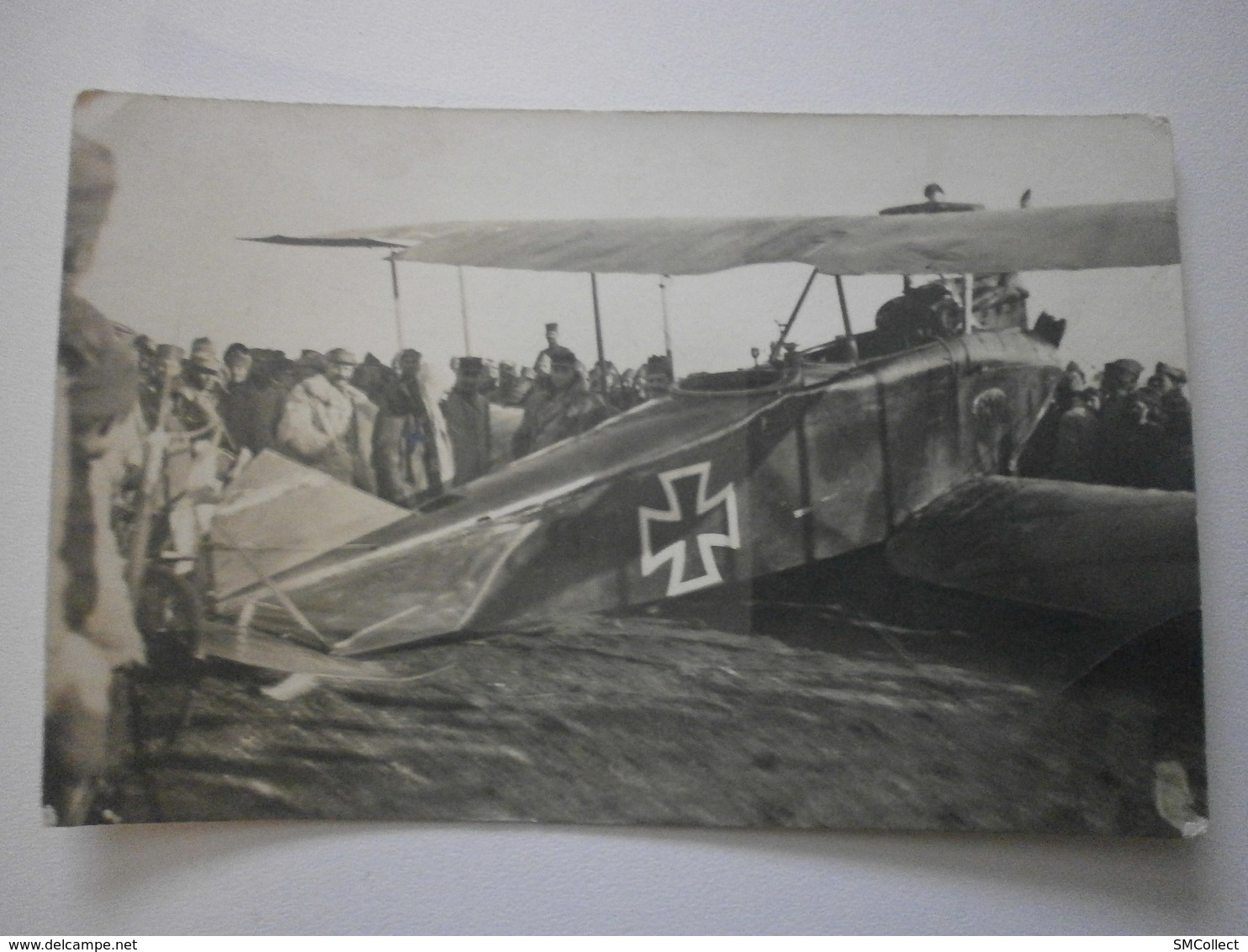 Carte Photo, Avion Allemand Capturé  (A2p22) - Guerre 1914-18