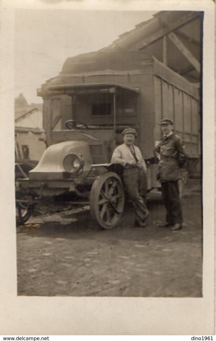 CPA 2541 - Carte Photo - Transport - Camion & Chauffeur - Camions & Poids Lourds