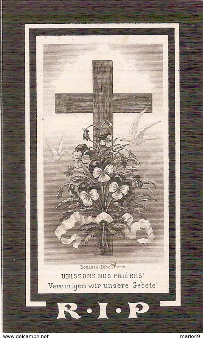 DP. JOANNES COUSSENS ° THIELT - + 1885 - 85 JAAR - Godsdienst & Esoterisme