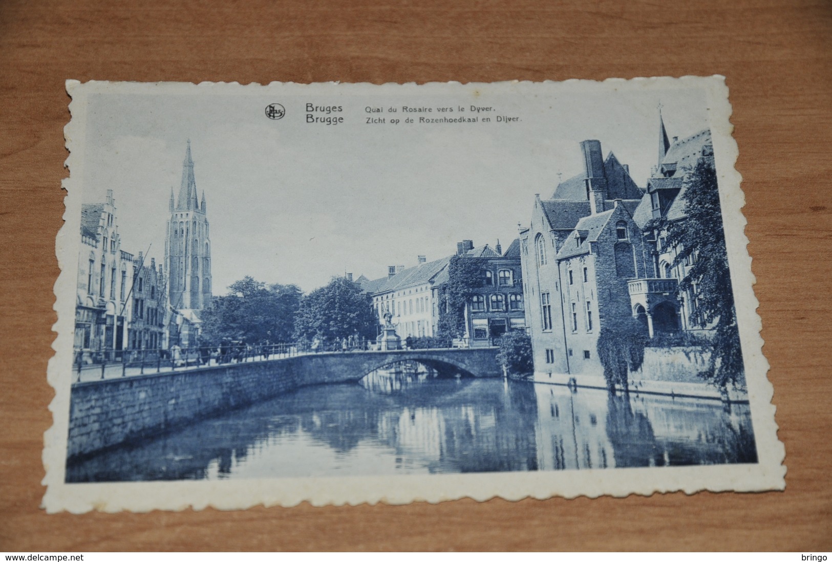 8537-   BRUGGE   BRUGES, QUAI DU ROSAIRE VERS LE DYVER - Brugge