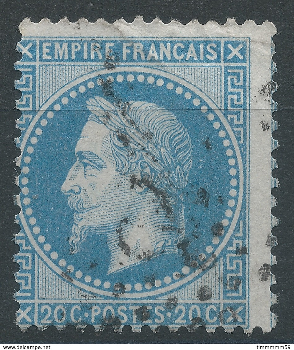 Lot N°47166   Variété/n°29B, Oblit, Piquage - 1863-1870 Napoleon III With Laurels