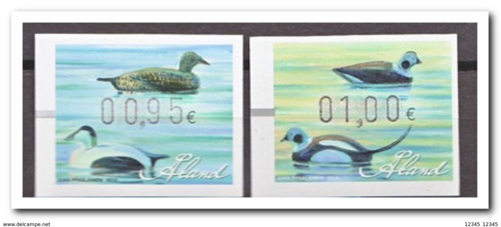 Aland 2013, Postfris MNH, Birds, Ducks - Aland