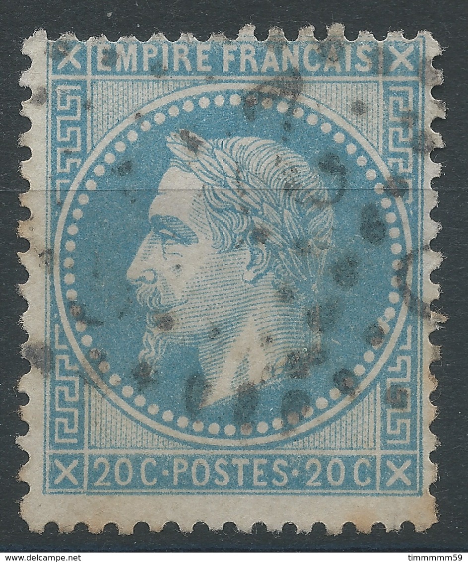 Lot N°47173 N°29B, Oblit GC 2418 La Ferte-Chevresis, Aisne (2), Ind 15 Ou GC 2418 Mont-St-Michel, Manche (48), Ind 35 ?? - 1863-1870 Napoleon III With Laurels