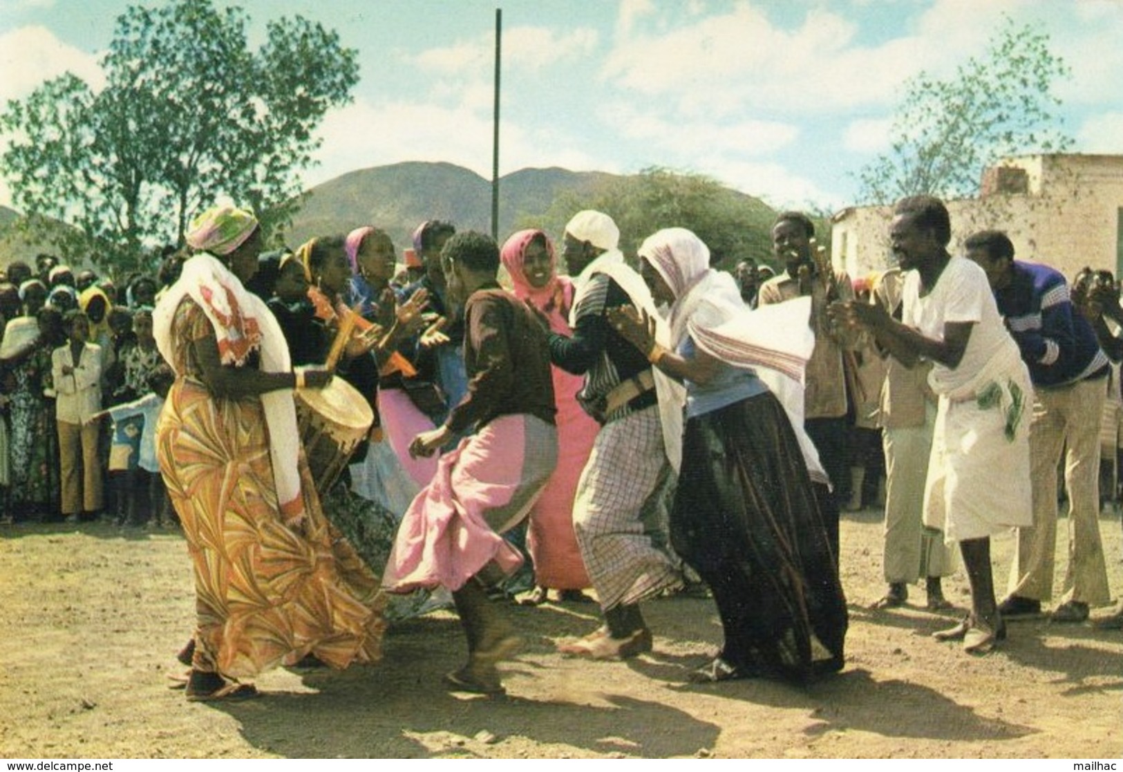 DJIBOUTI - Danse Locale - Ed. André Bourlon - Non Voyagée - Gibuti