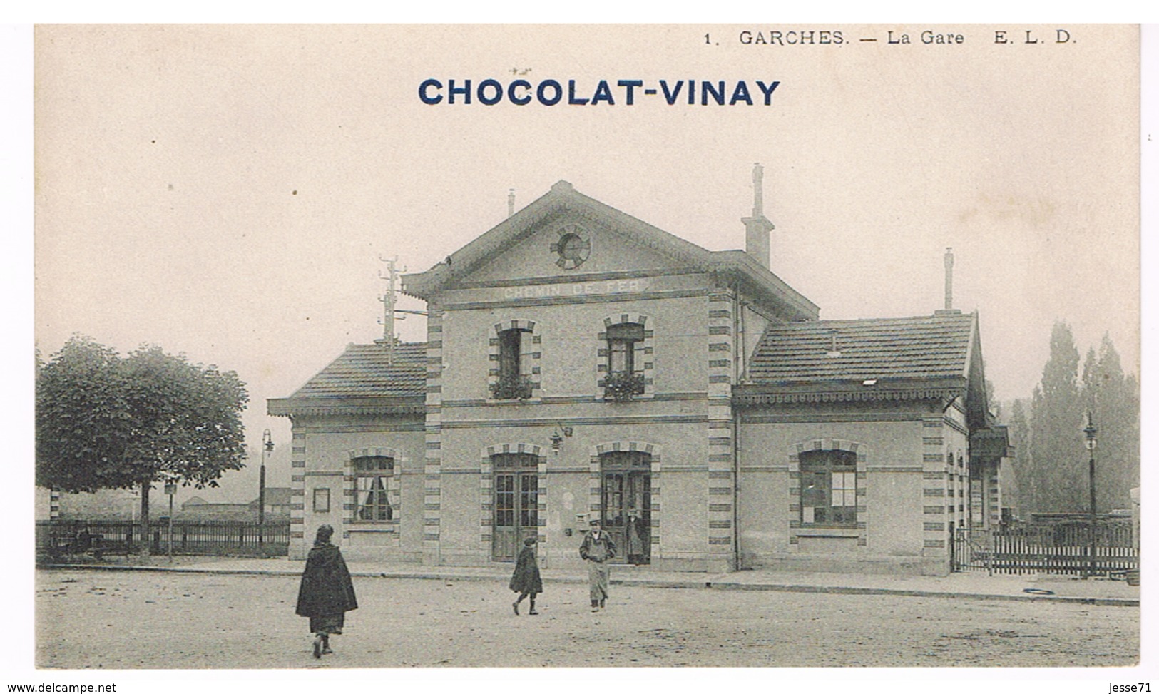 Garches - La Gare -- Chocolat-Vinay - Saint Cloud