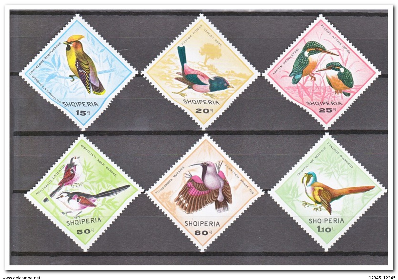 Albanië 1968, Postfris MNH, Birds - Albanië