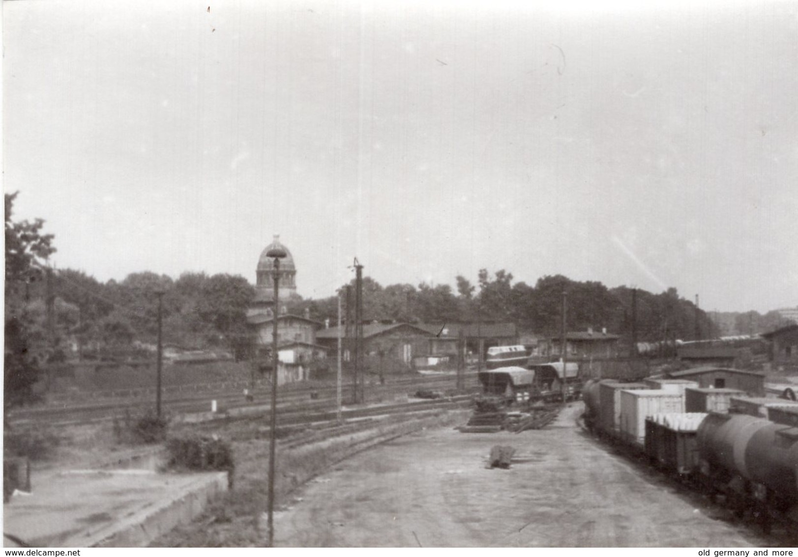 Original Photo Eisenbahn Bahnanlagen  DDR - Trains