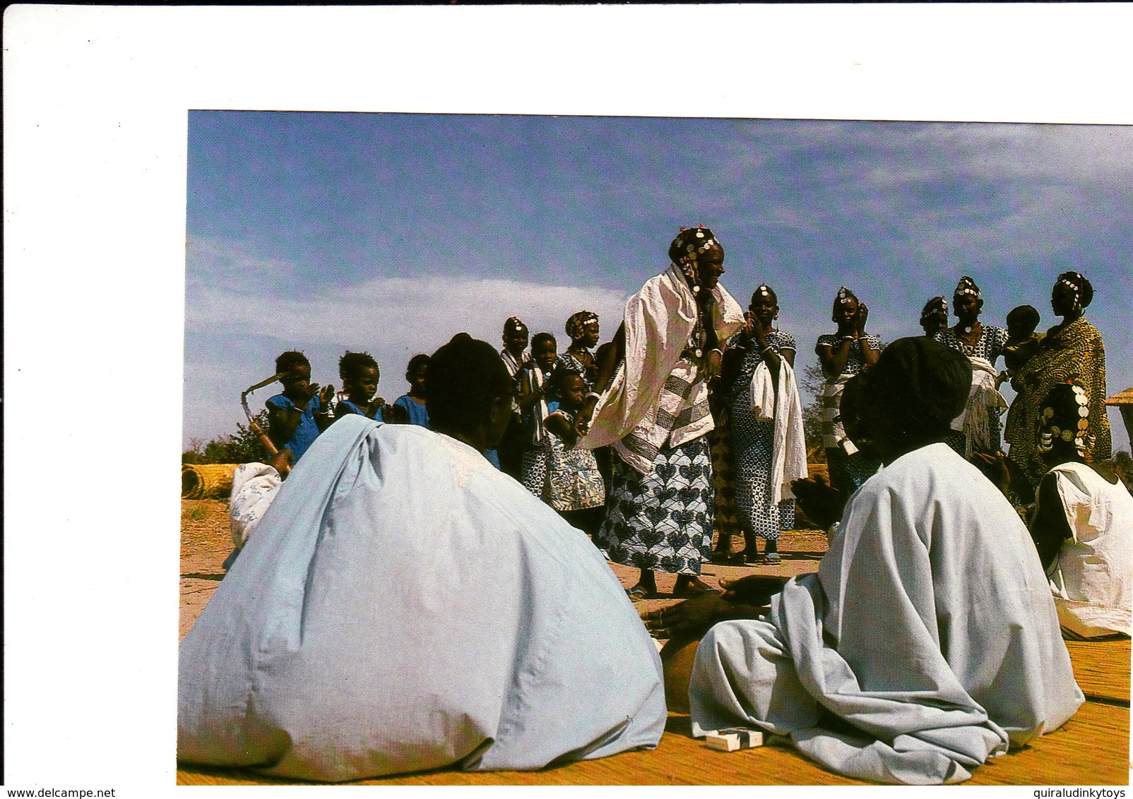 FETE PEUL EN HAUTE VOLTA Superbe CPSM 15X10.5 Bon état Voir Scans - Burkina Faso