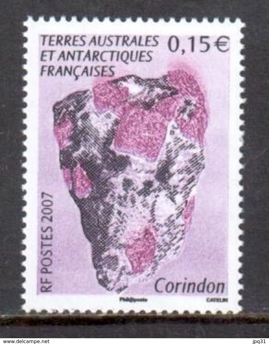 TAAF - 2007 - Minéraux : Corindon ** - Neufs