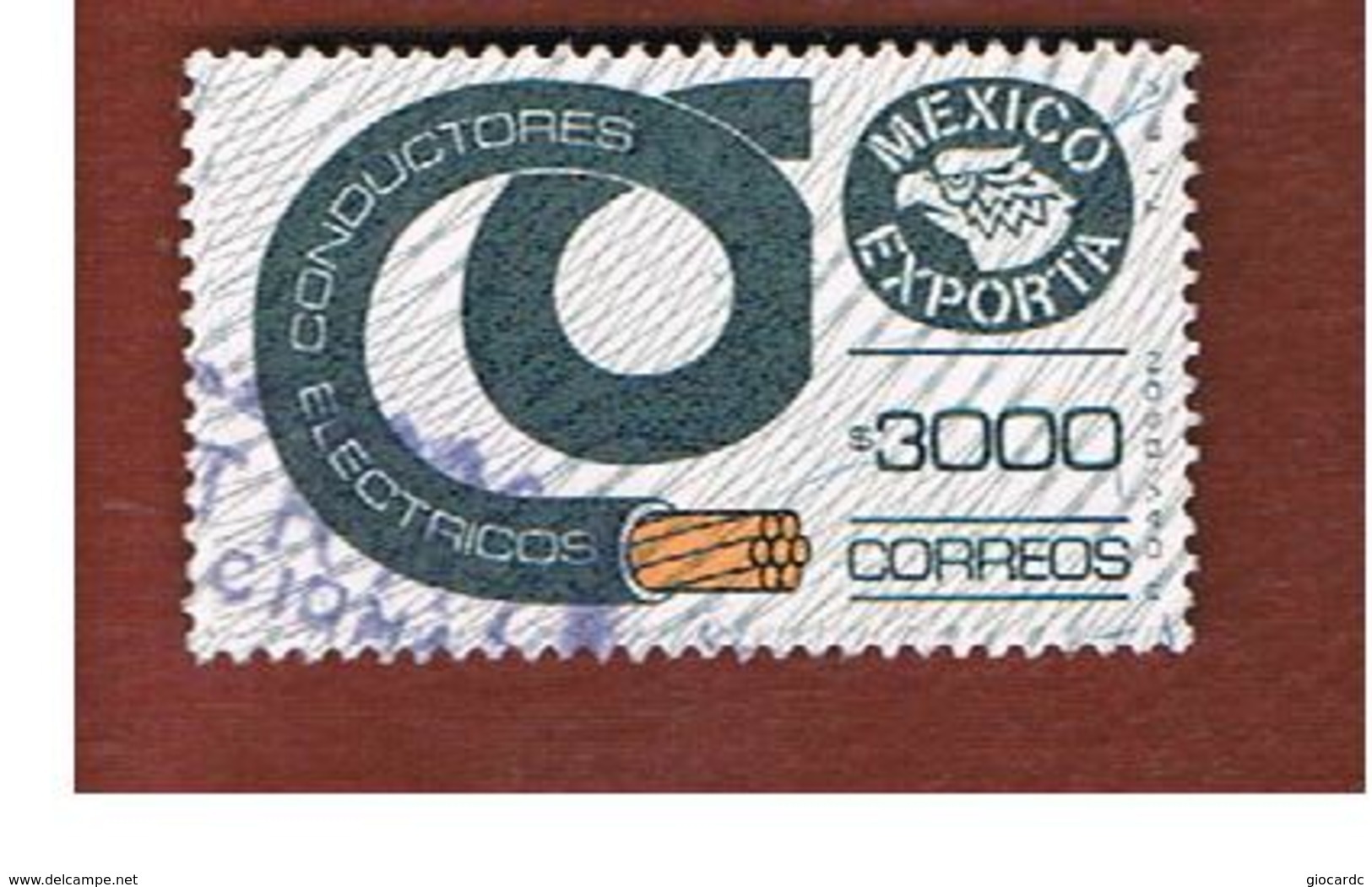 MESSICO (MEXICO) -  SG 1481c  - 1988     MEXICAN  EXPORTS:  ELECTRICAL CONDUCTOR    -  USED° - Messico