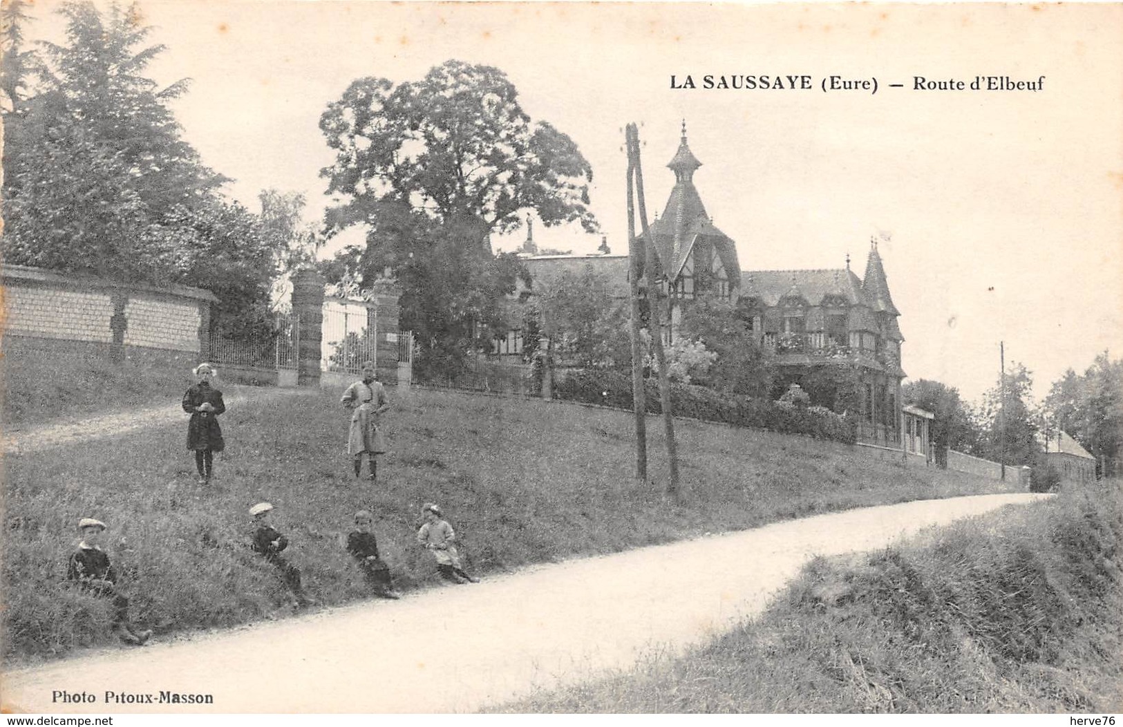 Environs D'Elbeuf - LA SAUSSAYE - Route D'Elbeuf - Andere & Zonder Classificatie