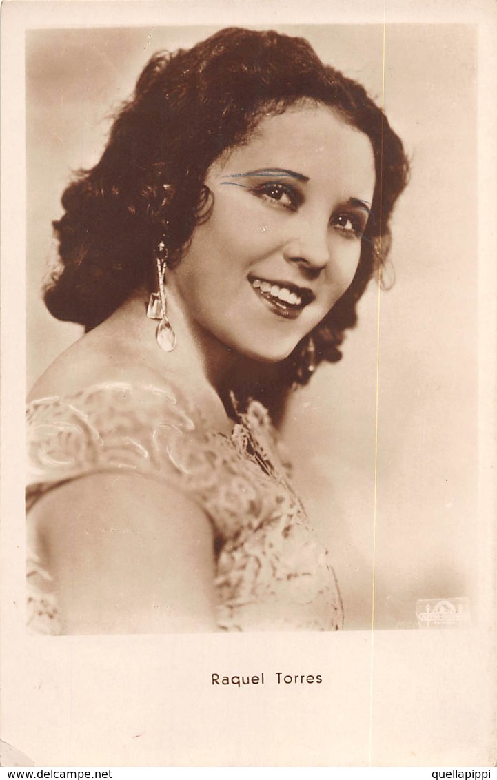 09130 "RAQUEL TORRES 1908/1987 -  ATTRICE MESSICANA - METRO GOLDWYN MAYER"  CART NON SPED - Artisti