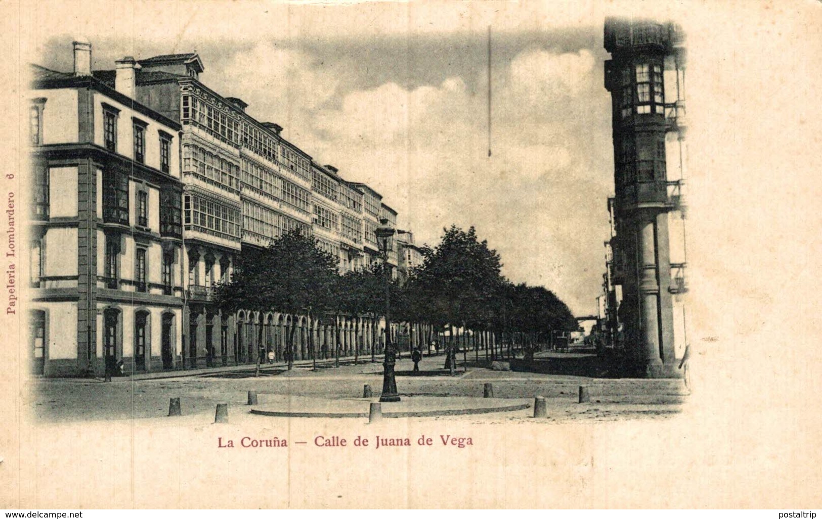 LA CORUÑA. CALLE DE JUANA DE VEGA - La Coruña