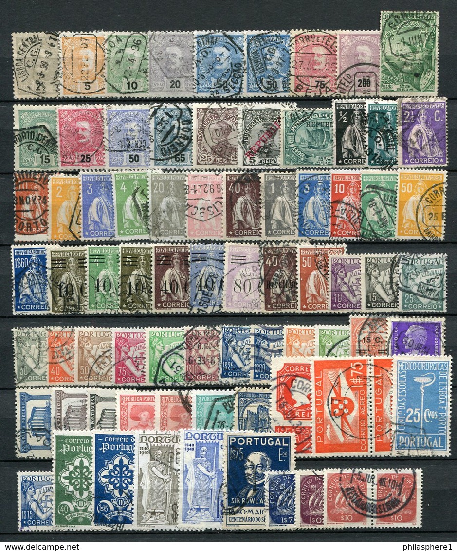 Portugal Kleine Sammlung - Lot         O  Used           (891) - Collezioni