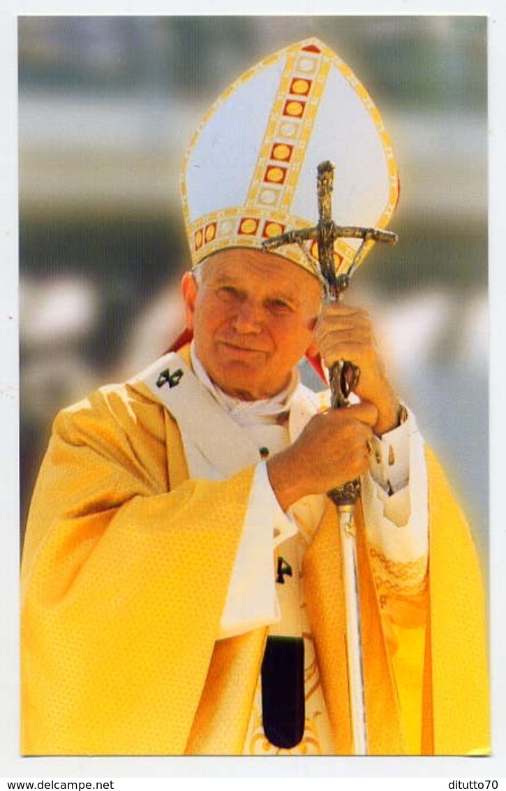 Santino - Papa Giovanni Paolo II -  U069b - E1 - Santini
