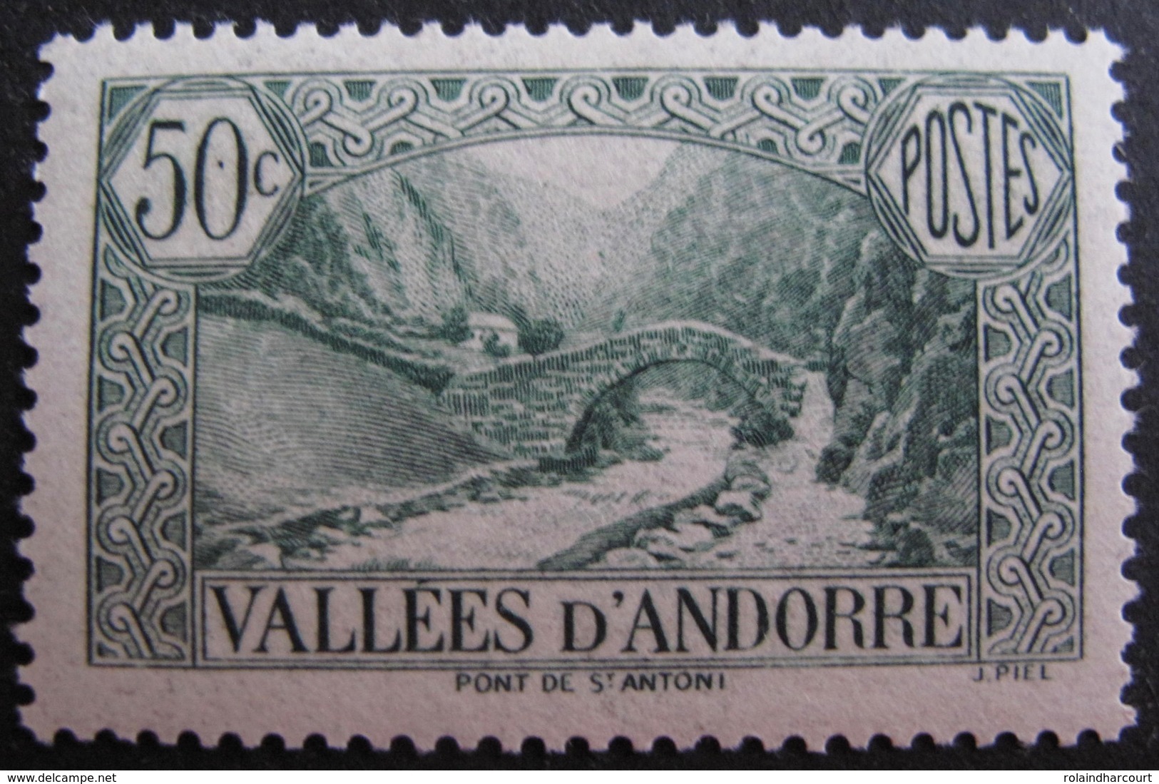 FD/2418 - 1937 - ANDORRE - N°65 NEUF** LUXE - Unused Stamps