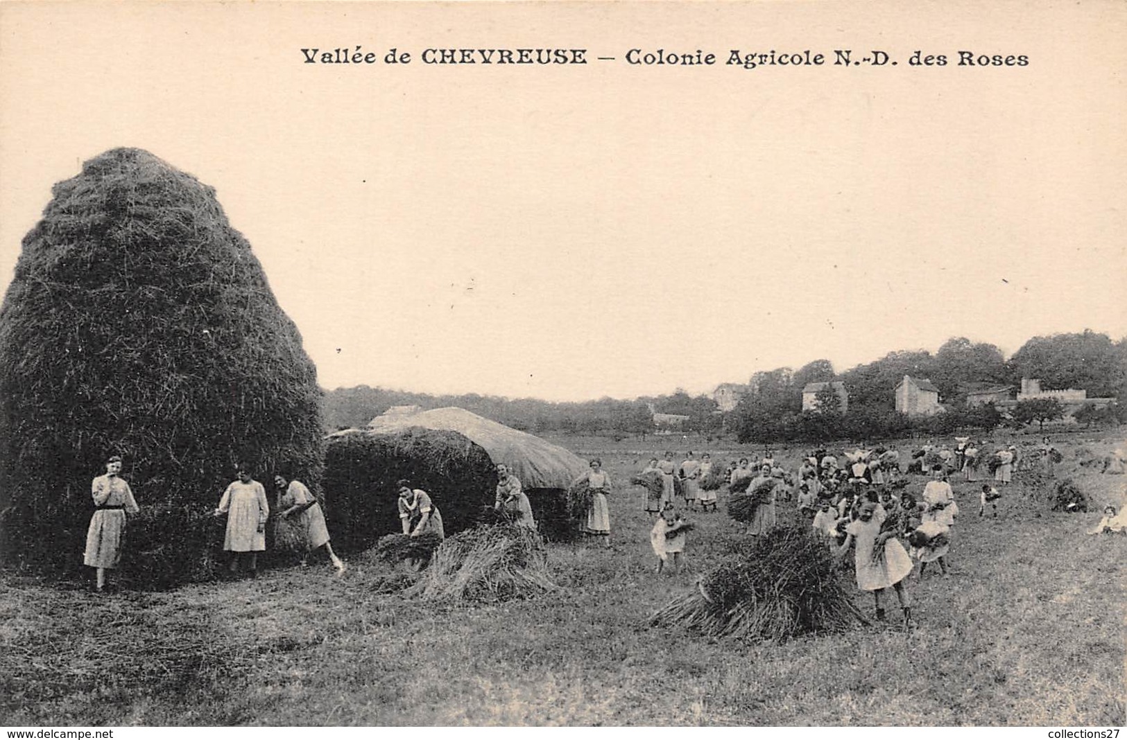 78-CHEVREUSE- VALLE DE CHEVREUSE- COLONIE AGRICOLE N.D DES ROSES - Chevreuse