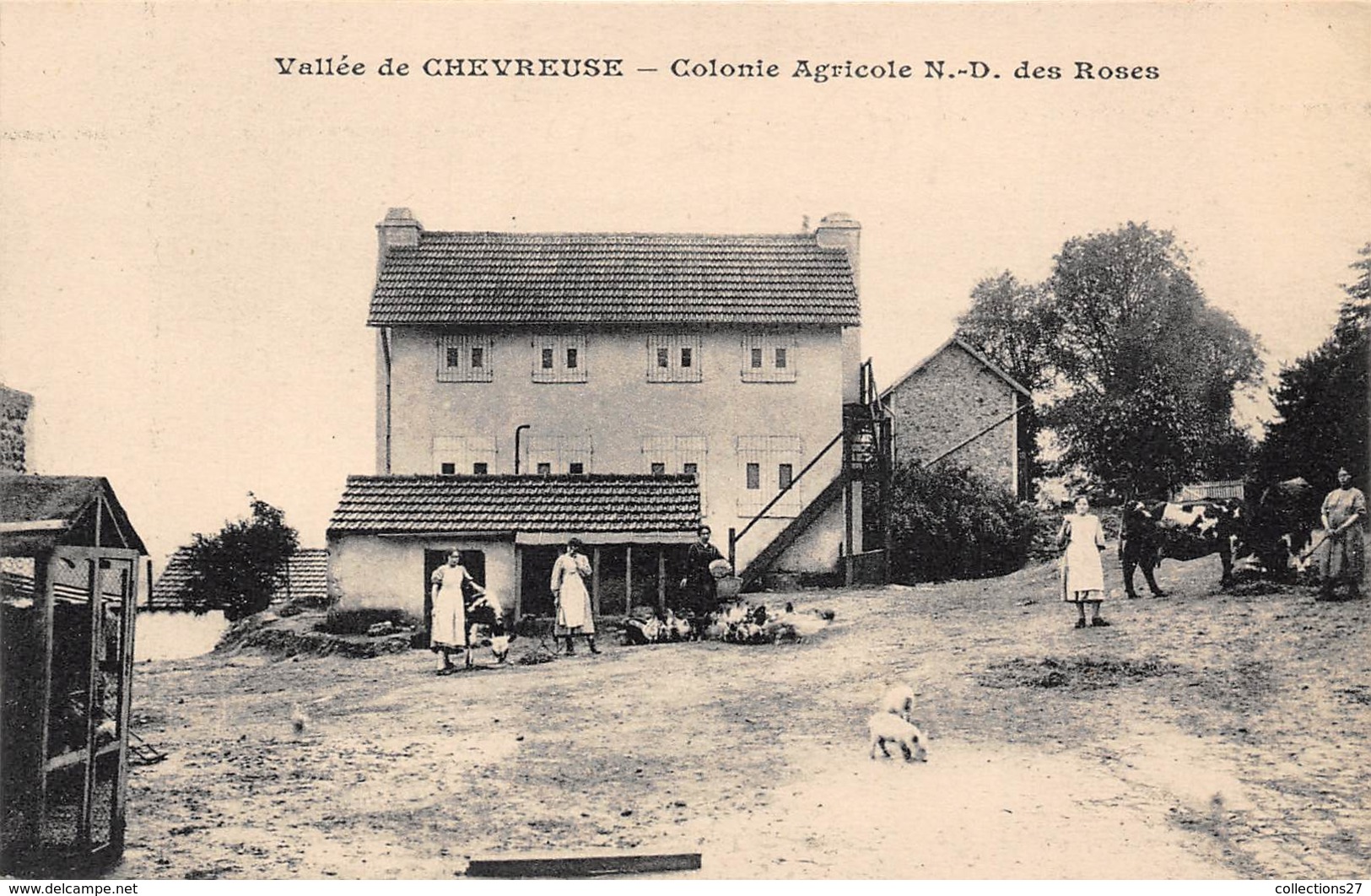 78-CHEVREUSE- VALLE DE CHEVREUSE- COLONIE AGRICOLE N.D DES ROSES - Chevreuse