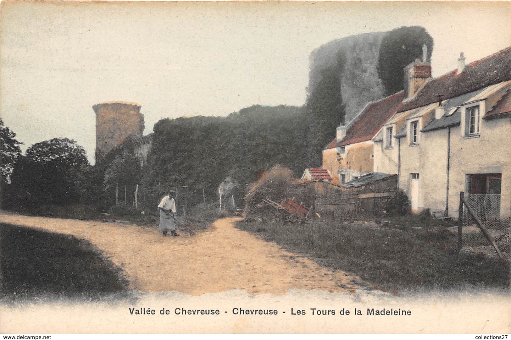 78-CHEVREUSE- VALLE DE CHEVREUSE- LES TOURS DE LA MADELEINE - Chevreuse