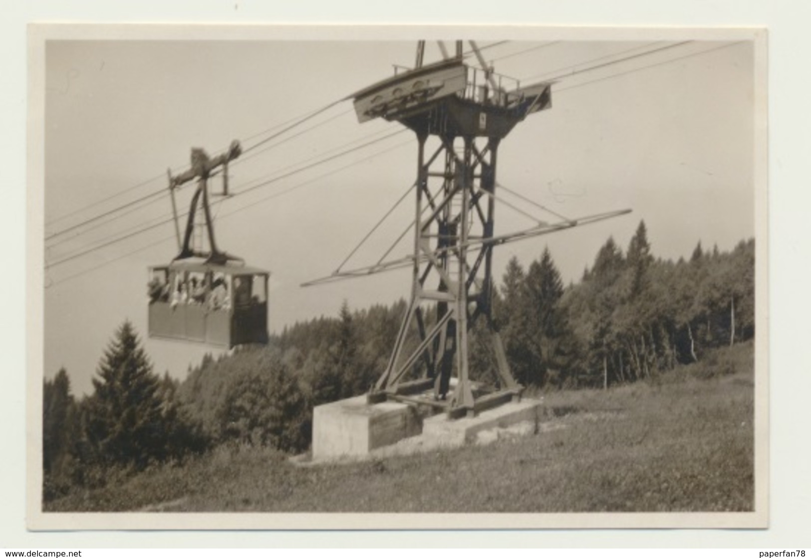 Kleines Privat Foto Seilbahn Pfänderbahn  Bregenz 1927 - Orte