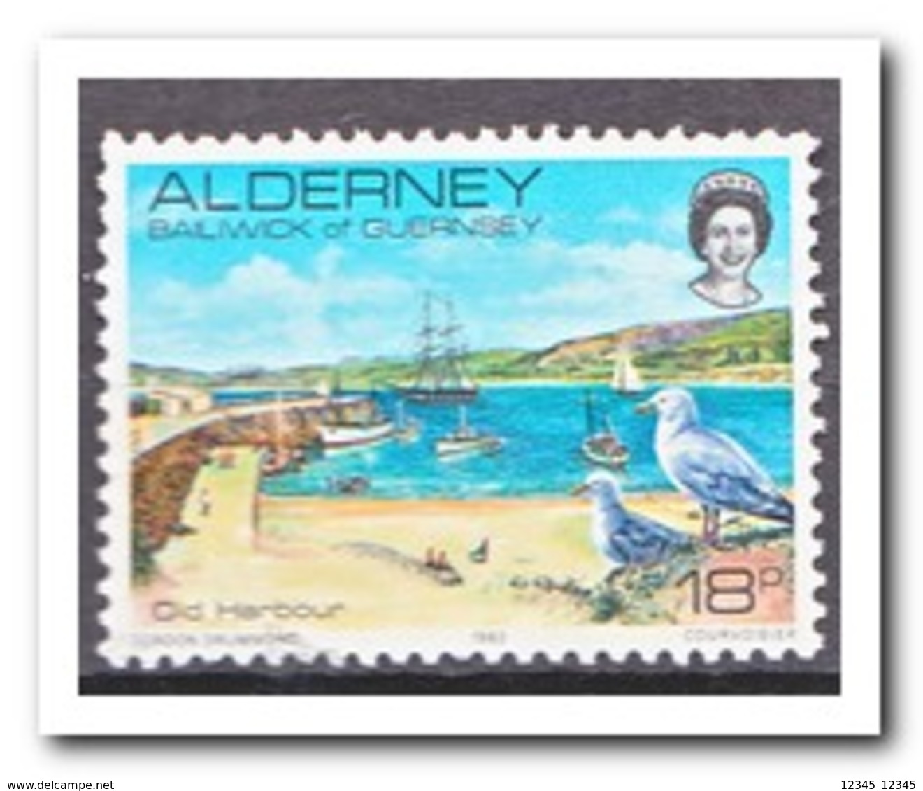 Alderney 1983, Postfris MNH, Birds - Alderney