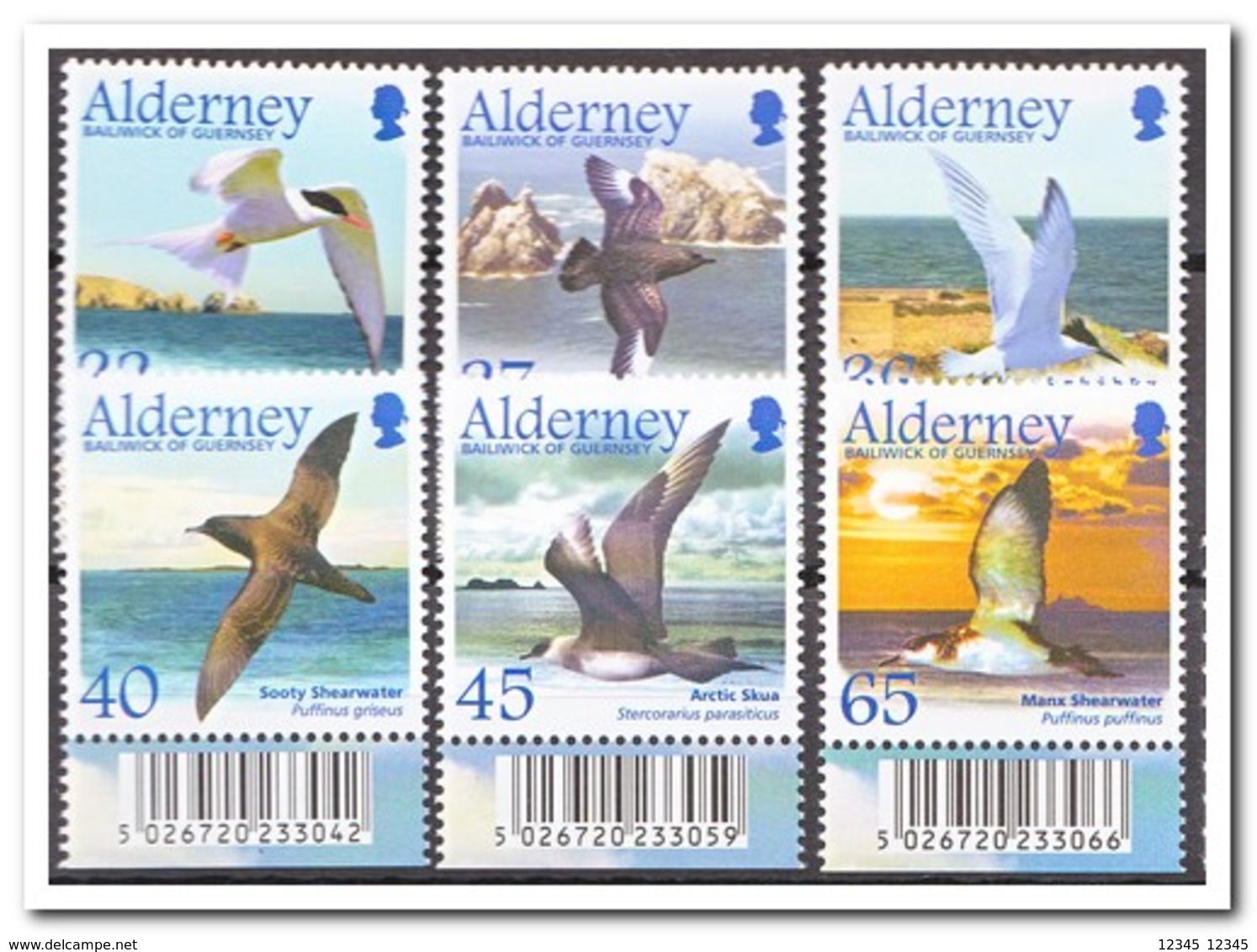 Alderney 2003, Postfris MNH, Birds - Alderney