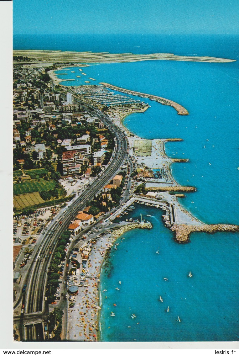 C.P. - PHOTO - CROS DE CAGNES - SAINT LAURENT DU VAR - VUE GÉNÉRALE AÉRIENNE DU BORD DE MER - 542 - GILLETTA - Saint-Laurent-du-Var