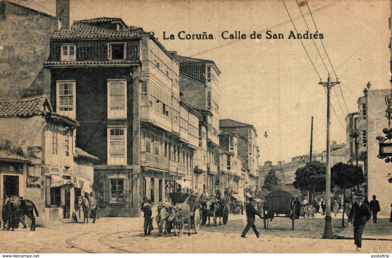 LA CORUÑA, CALLE SAN ANDRES - La Coruña