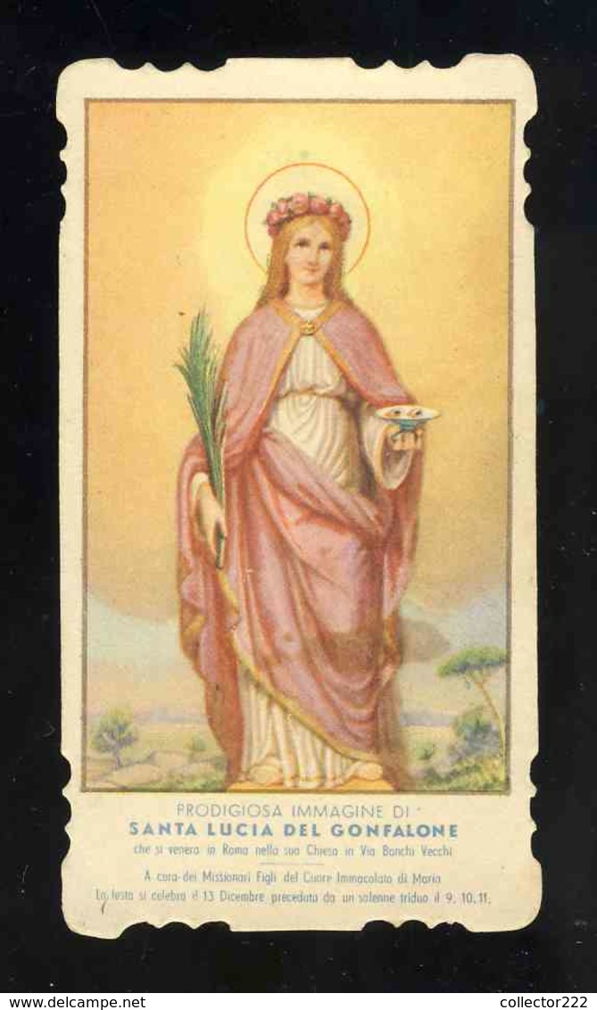 Image Pieuse: Sainte Lucie Del Gonfalone (Ref. 116038) - Images Religieuses