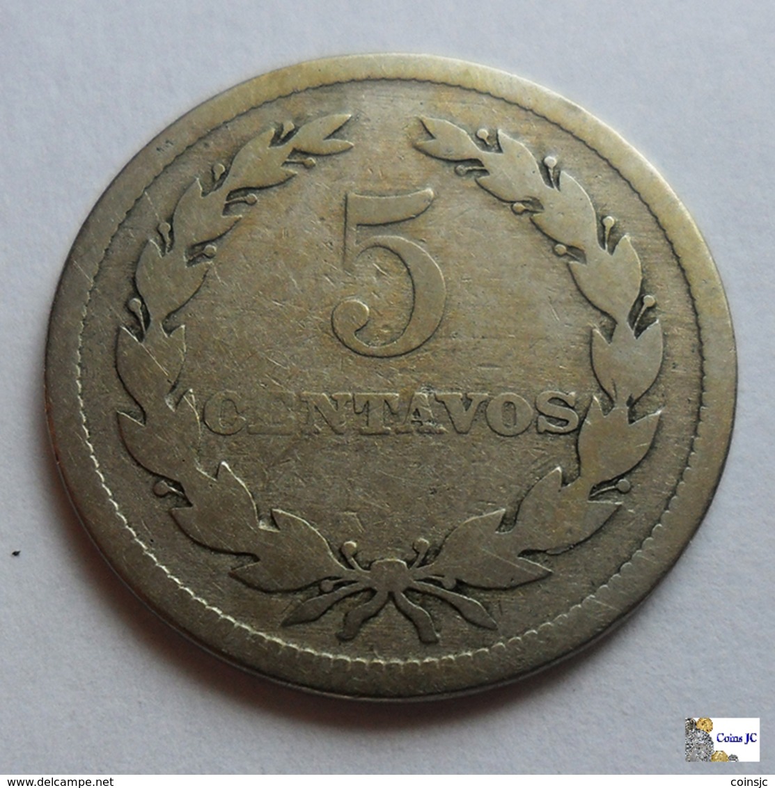 El Salvador - 5 Centavos - 1920 - Salvador