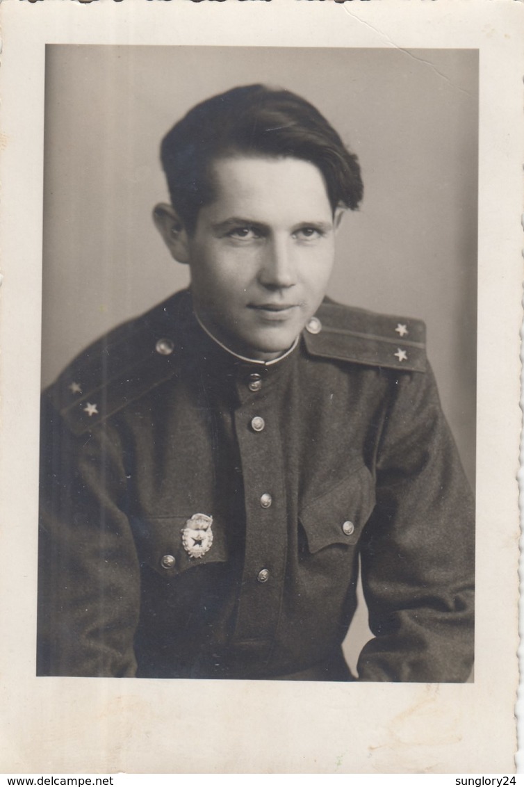 RUSSIA. #1233 A PHOTO. ARMY. MILITARY. KRASNOARMEETS.2 GERMANY. 1945 *** - Filmkameras - Filmprojektoren