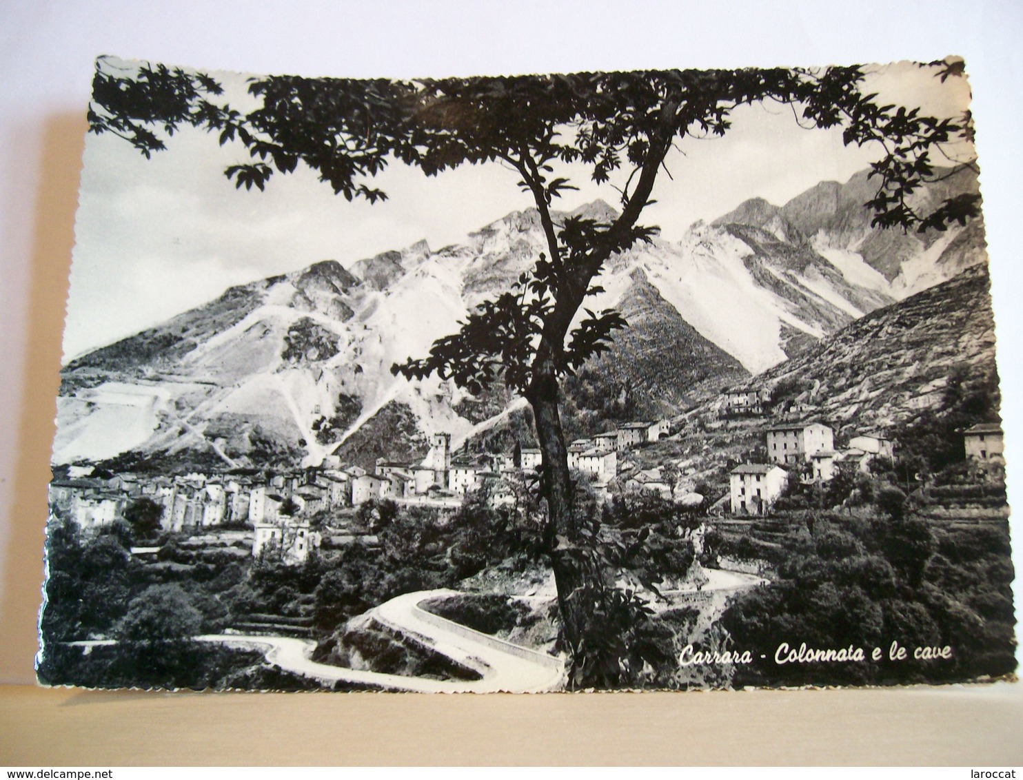 1955 - Massa  Carrara -  Colonnata E Le Cave - Panorama  - Alpi Apuane - Carrara