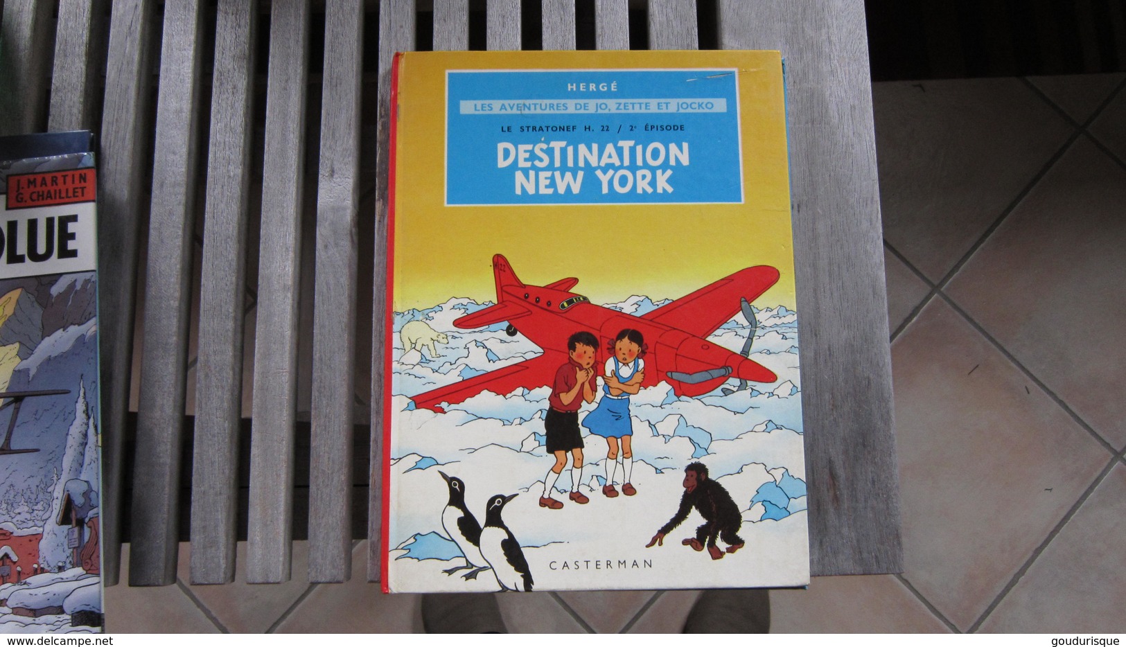 EO JO ZETTE ET JOCKO DESTINATION NEW YORK  HERGE - Jo, Zette & Jocko