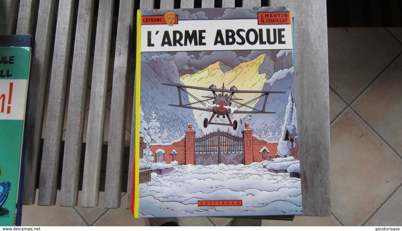 LEFRANC T8 L'ARME ABSOLUE   MARTIN  CHAILLET - Lefranc