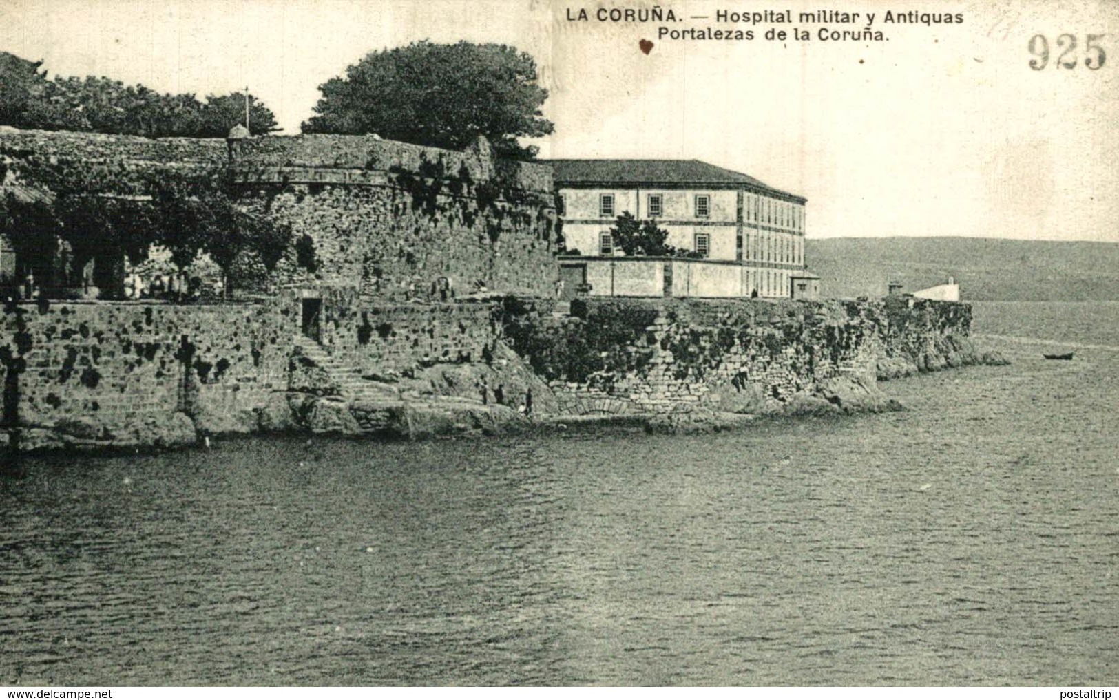 LA CORUÑA - HOSPITAL MILITAR Y ANTIGUAS PORTALEZAS DE LA CORUÑA - La Coruña