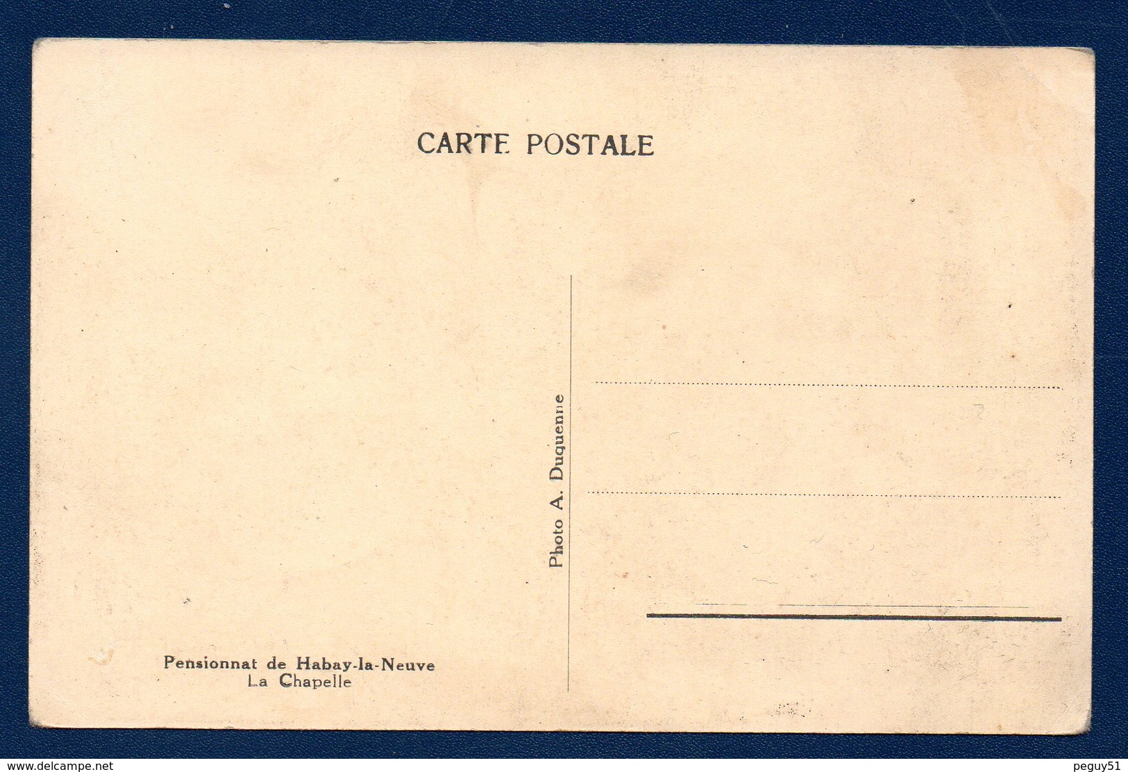 Habay-la-Neuve. Pensionnat. La Chapelle - Habay