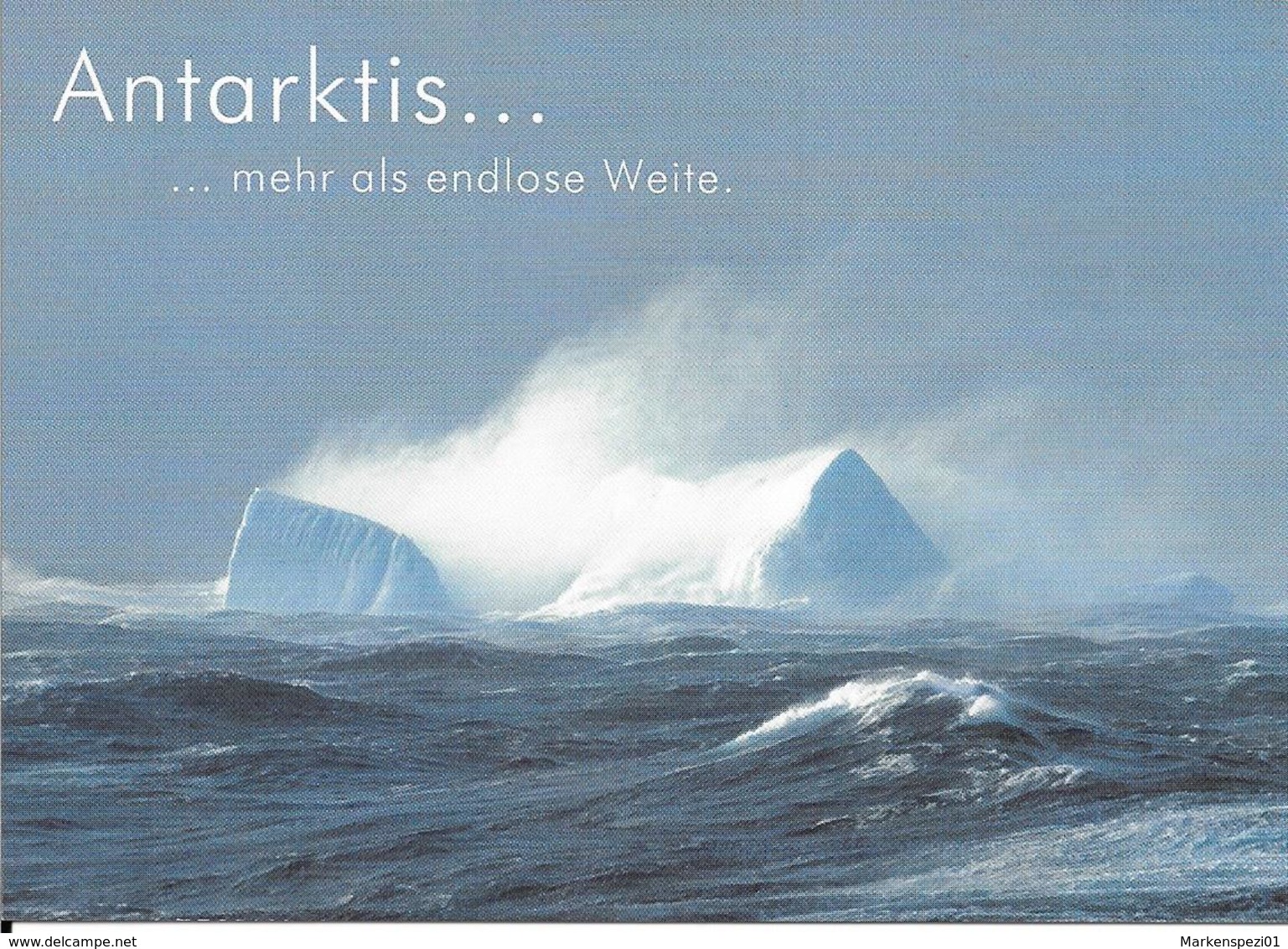 Antarktis  Color Ansichtskarte Mit Cache+Sonderstempel 2004 - Autres & Non Classés