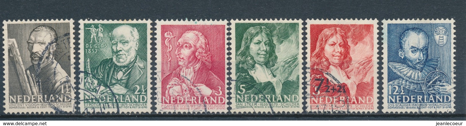 Nederland/Netherlands/Pays Bas/Niederlande/Paesi Bassi 1940 Mi: 351-356 Yt: 342-347 Nvph: 350-355 (Gebr/used/obl/o)4329) - Gebruikt