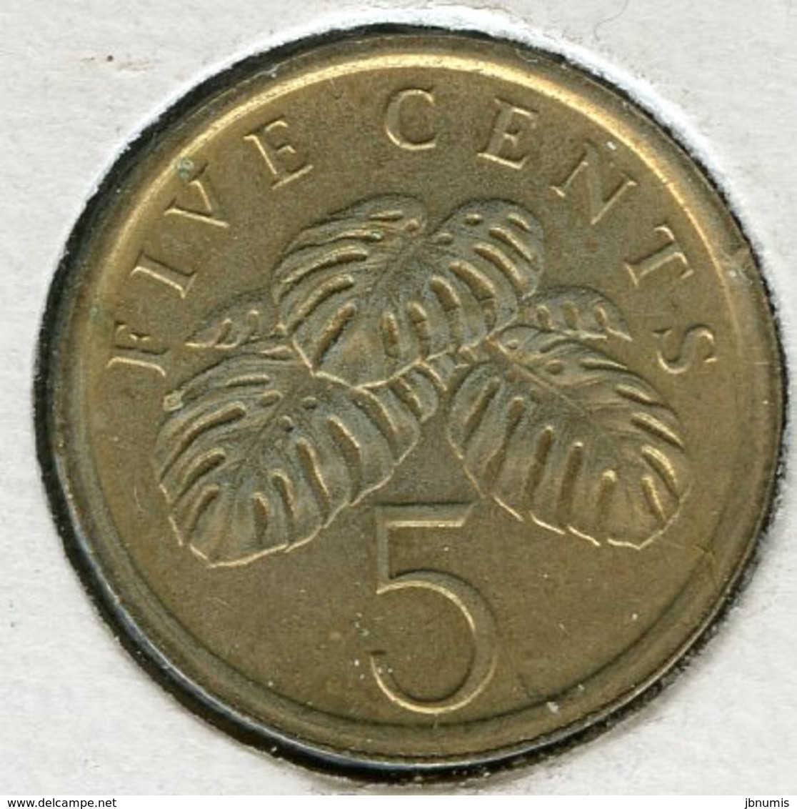 Singapour Singapore 5 Cents 1985 KM 50 - Singapour