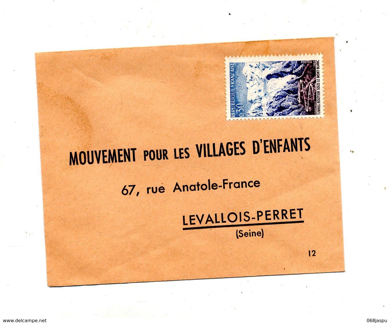 Enveloppe Réponse Affranchie Village D'enfants - Autres & Non Classés