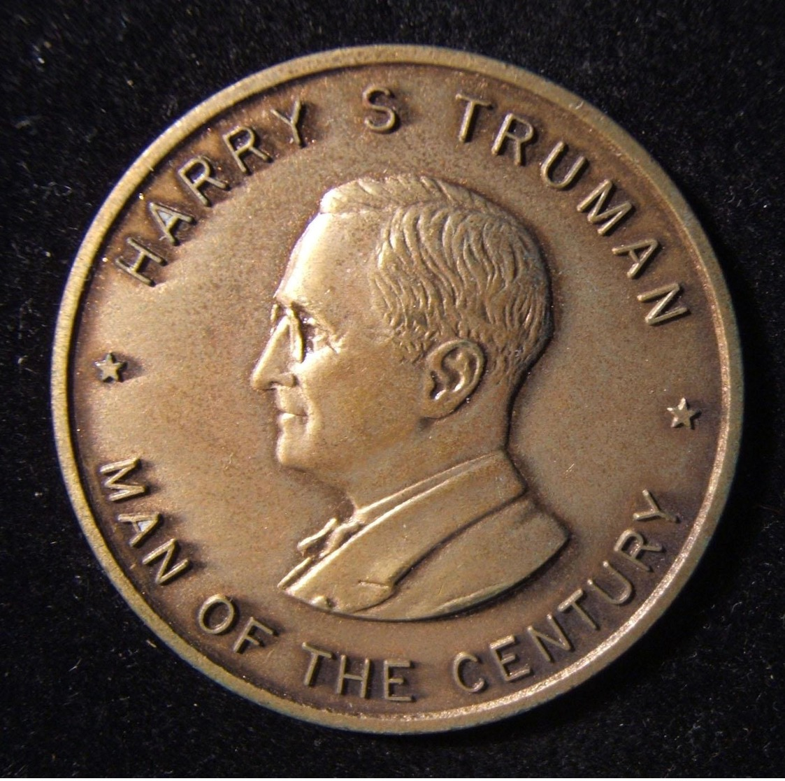 American Harry Truman|Man Of The Century Token Of Israel Bonds Organization 1960 - Autres & Non Classés